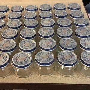 30 Empty baby food jars